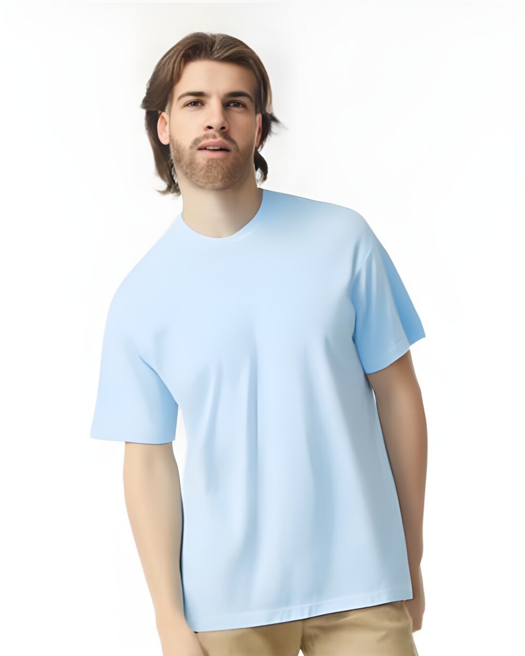 Adult Garment Dyed Heavyweight Crewneck T-Shirt for Vintage, Daily & Relaxed Outfit Wear